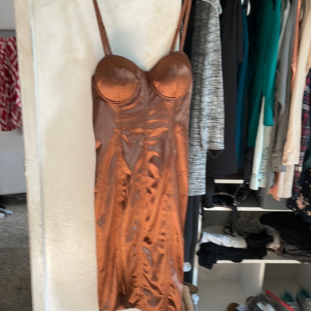 Brown dress